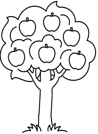 Дерево раскраска