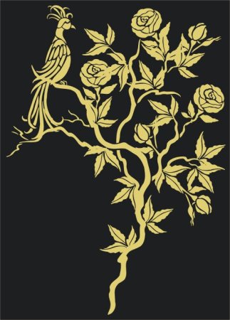 Шинуазри серебро