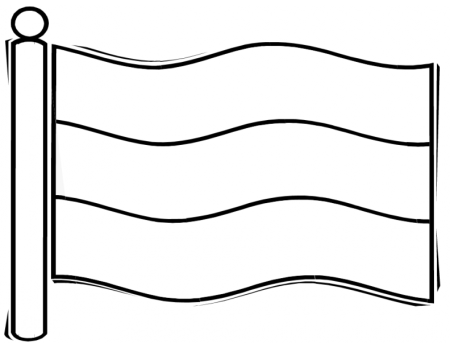 Флаг России раскраска