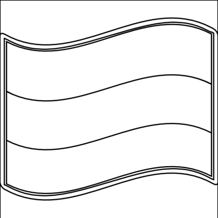 Флаг раскраска