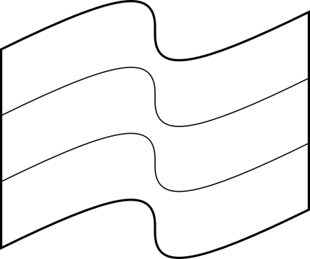 Флаг России раскраска для детей