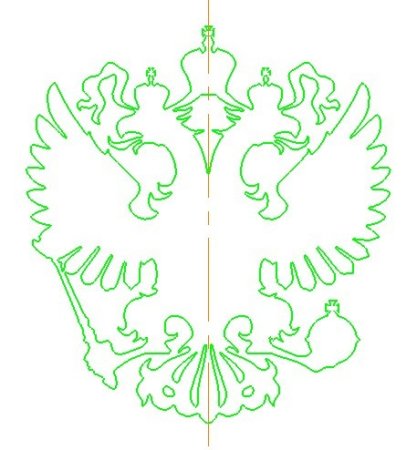 Двуглавый Орел очертания