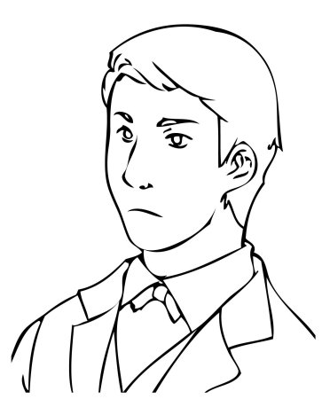 Костюм для папы для раскрашивания