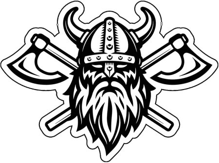 Викинг воин вектор