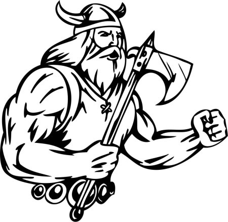 Векторные изображения викингов