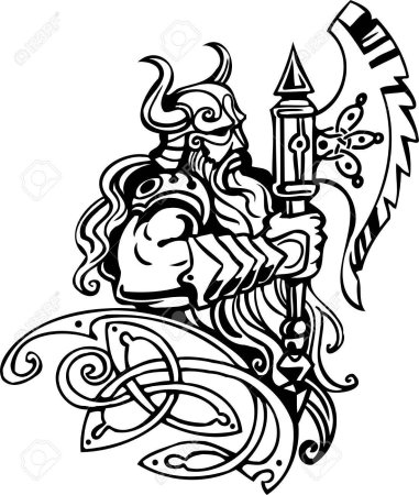 Трафарет Скандинавский