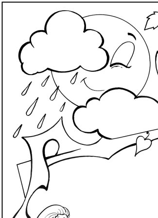 Осенние раскраски для детей 3-4 лет