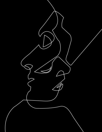 Портрет одной линией