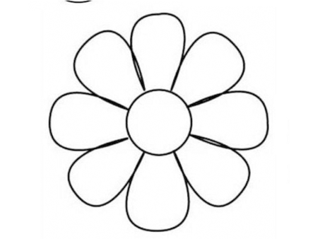 Летние цветы для вырезания
