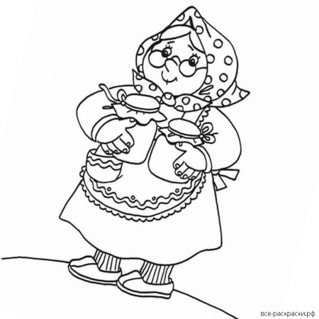 Дедушка рисунок