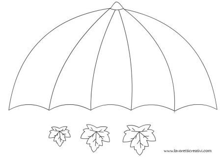 Зонтики для украшения окон