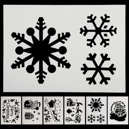 Трафарет для спрея на окна