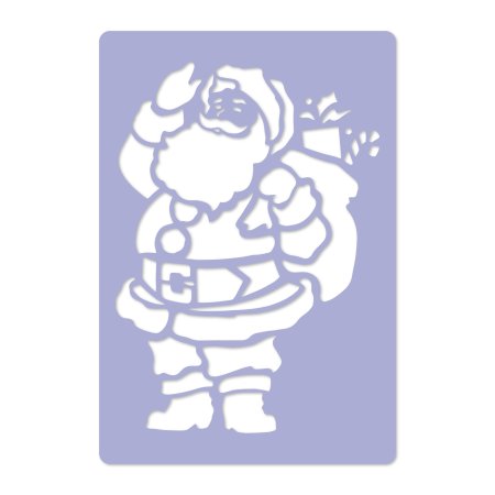 Новогодние трафареты для рисования на окнах