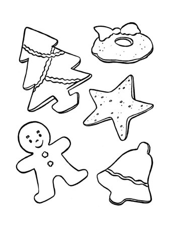 Печенье раскраска для детей