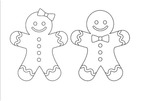 Трафареты для имбирных пряников