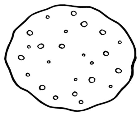 Имбирное печенье раскраска