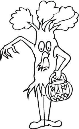 Кикимора раскраска