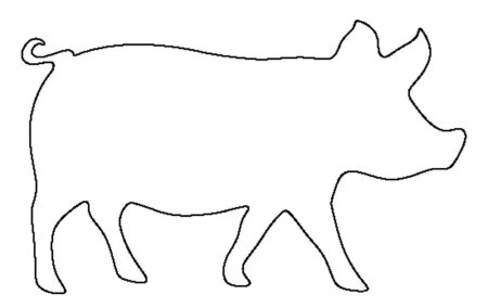 Морда свиньи