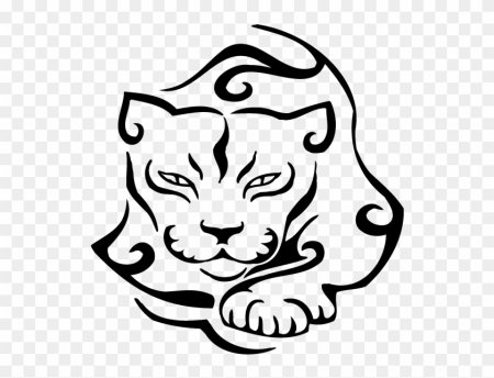 Трафарет пантеры