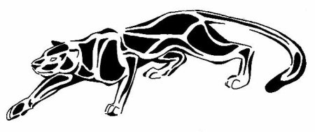 Пантера стилизация