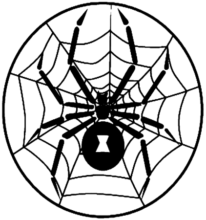Паук в круге