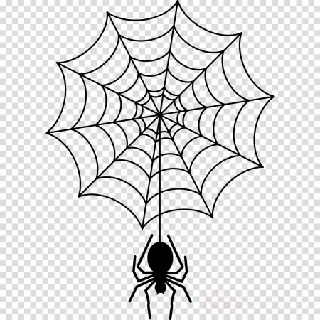 Паутина черно белая