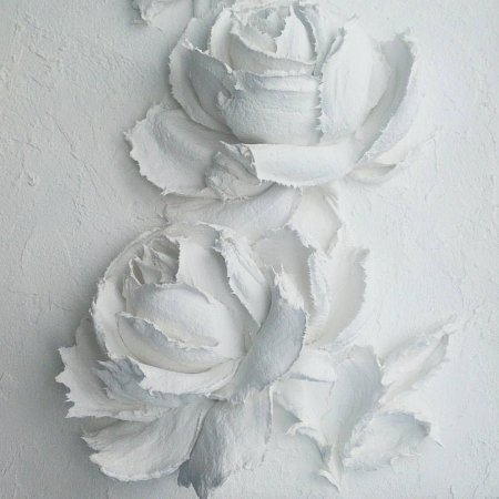 Барельеф цветы