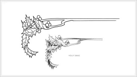 Рисунок на прикладе ружья