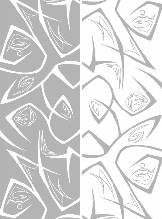 Пескоструй на шкаф купе абстракция