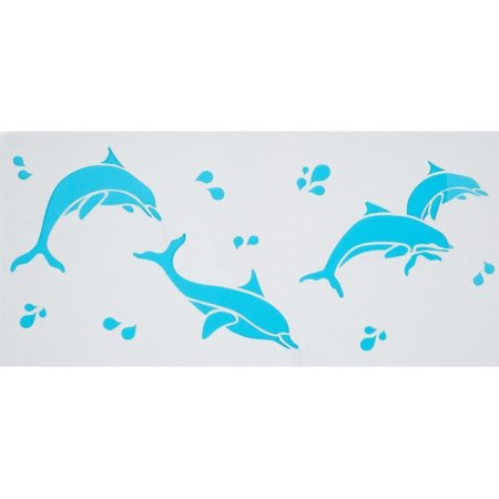 Трафареты для декора в ванной