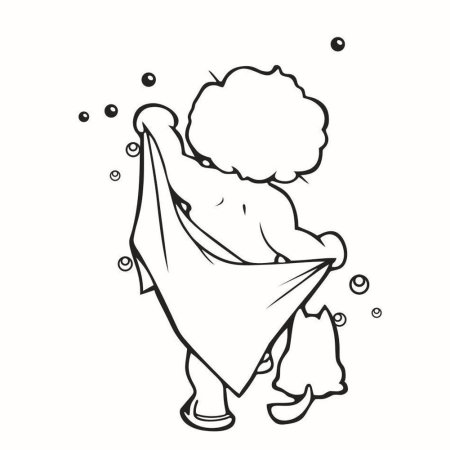 Наклейка на дверь ванной