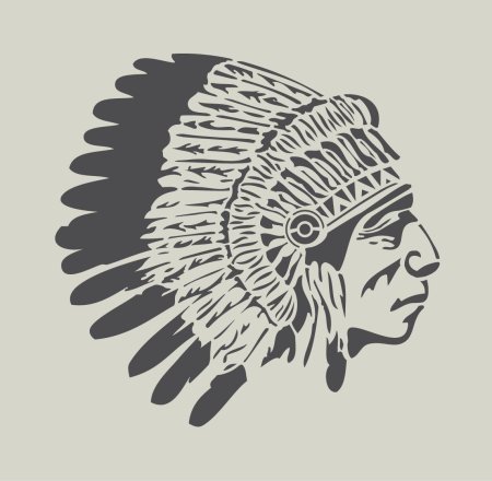 Индеец Графика