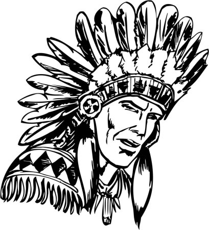 Вождь индейцев