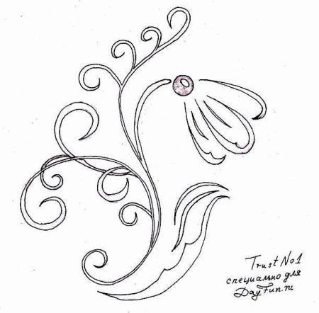 Рисунки карандашом узоры для начинающих