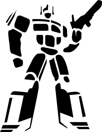 Трафарет трансформеры