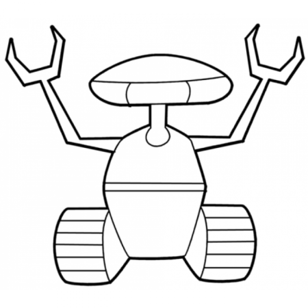 Луноход раскраска для детей