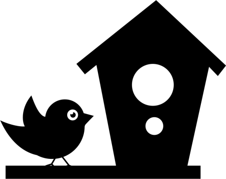 Очертание домик для птиц