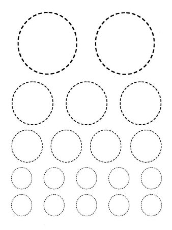 Круги разных размеров