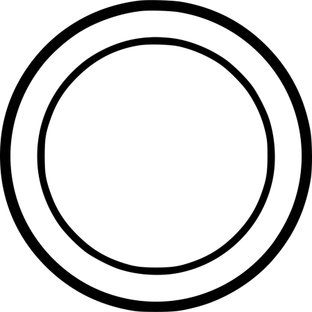 Трафарет круги