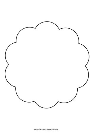 Овал с волнистыми краями