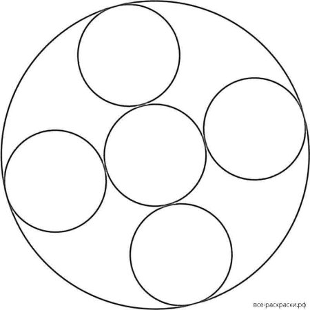 Круги трафареты для детей