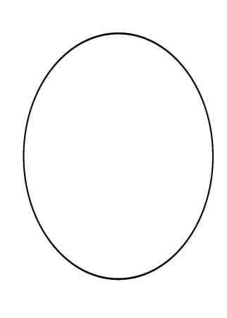 Геометрические фигуры овал