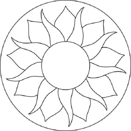 Мозаичная аппликация шаблоны