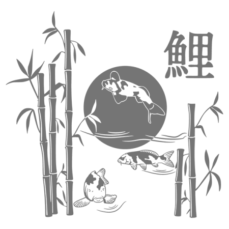 Трафарет Япония для стен