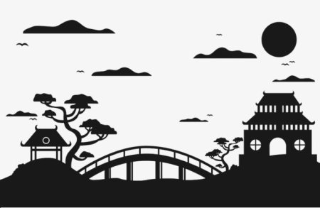 Китайский силуэт