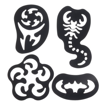 Волосы трафарет