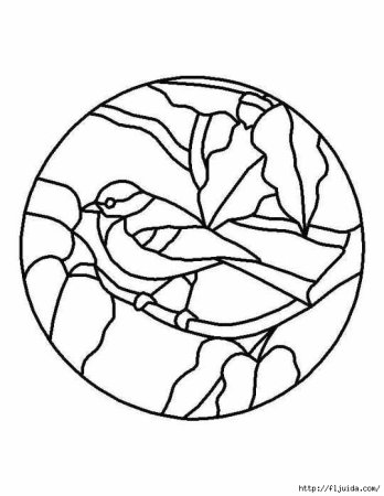 Контур для витража