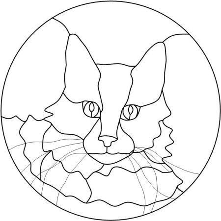 Контур для витража