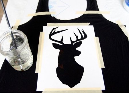 Трафареты для рисования на футболках