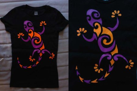 Трафареты для росписи футболок акриловыми красками